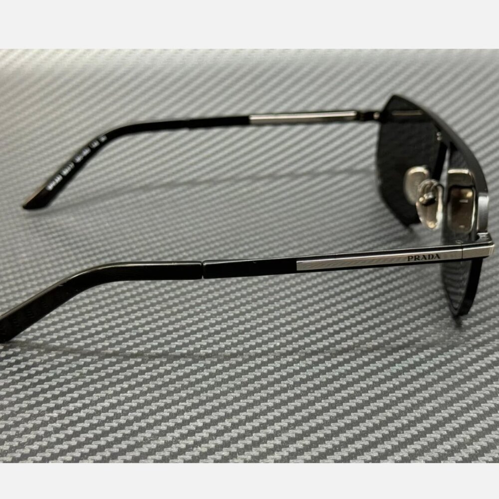 Prada Matte Black Mens 59mm Sunglasses - Picture 4 of 5